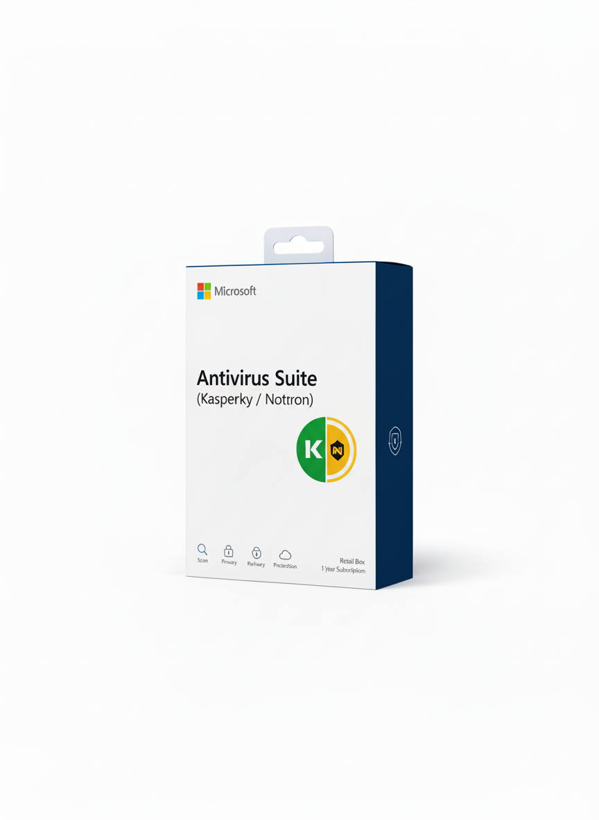 Antivirus Suite (Kaspersky / Norton)